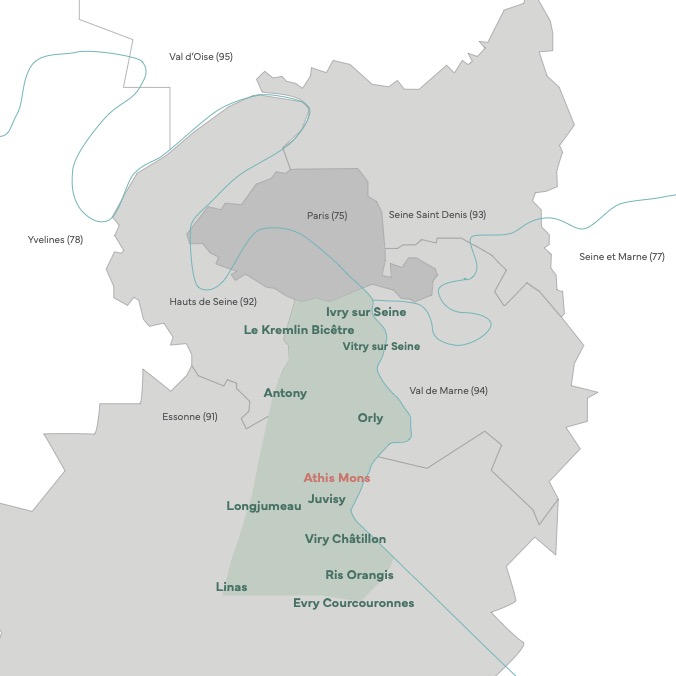 Carte Implantation